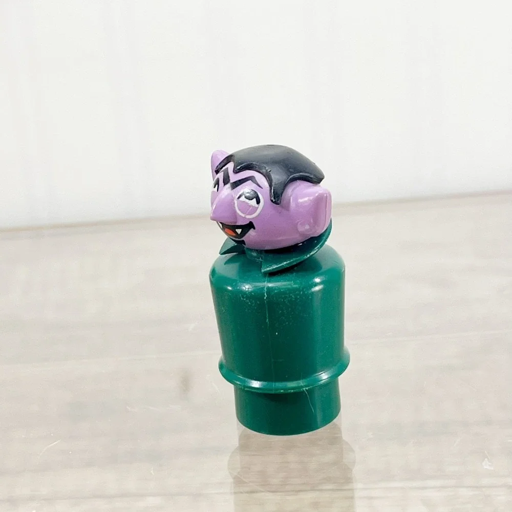 Vintage Count Dracula Little People Sesame Street Muppets 1973 Fisher‎ Price